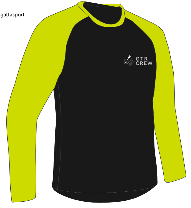 Girls That Row LS Speedshirt neon sleeve women