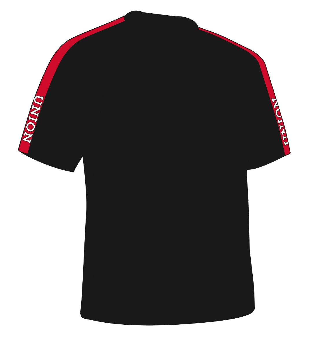 Nottm & Union Drive Shortsleeve Black Baselayer men
